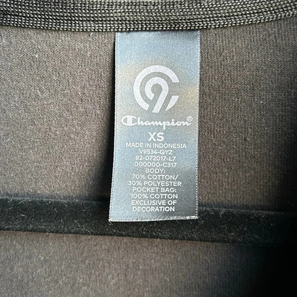 Champion Zip Up Jacket Gray | Women's Zip Up Jacket | Champion | Champion Jacket - Picture 4 of 10